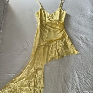 REVOLVE SATIN MINI DRESS